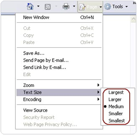 Image of  larger in Internet Explorer 7